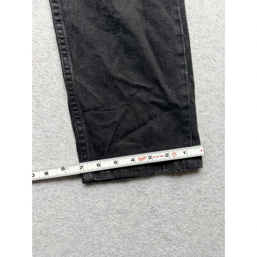 Levis 511 Slim Fit Distressed Ripped Black Jeans Mens 34x30 04511-5317